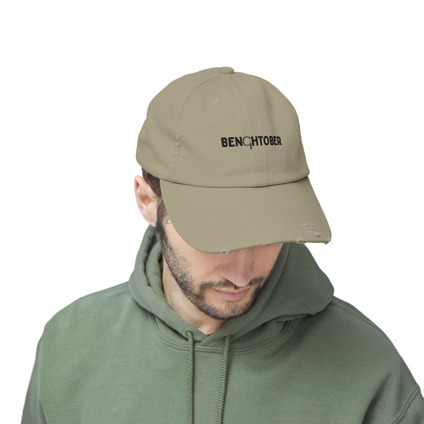Benchtober Unisex Distressed Hat