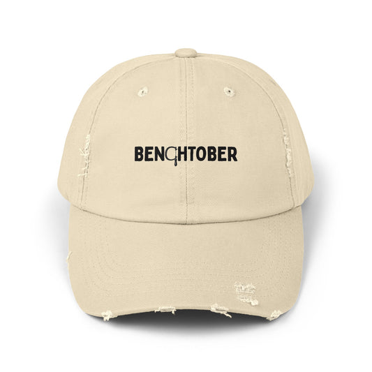 Benchtober Unisex Distressed Hat
