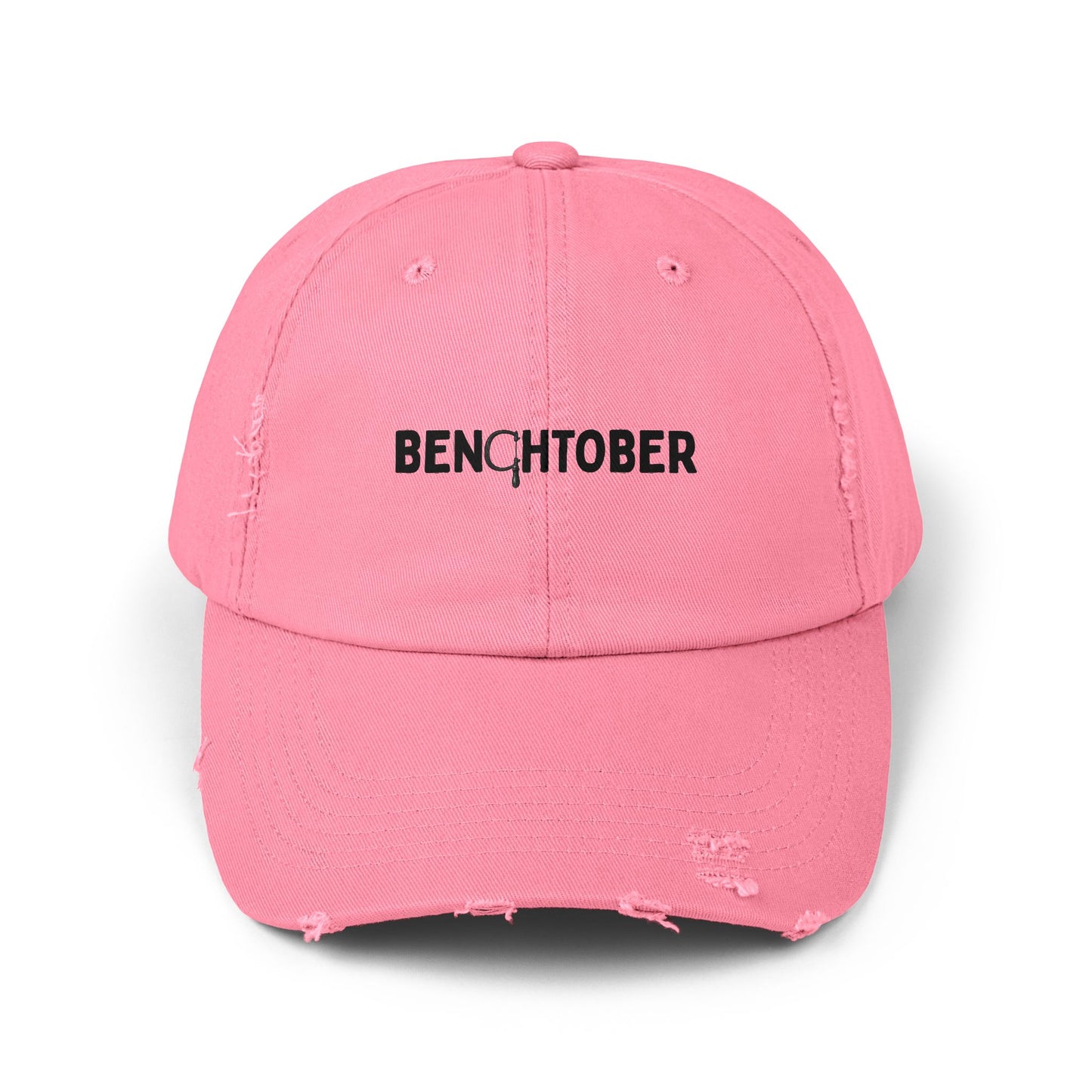 Benchtober Unisex Distressed Hat