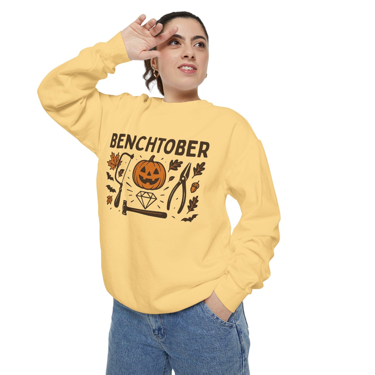 Benchtober Unisex Sweatshirt
