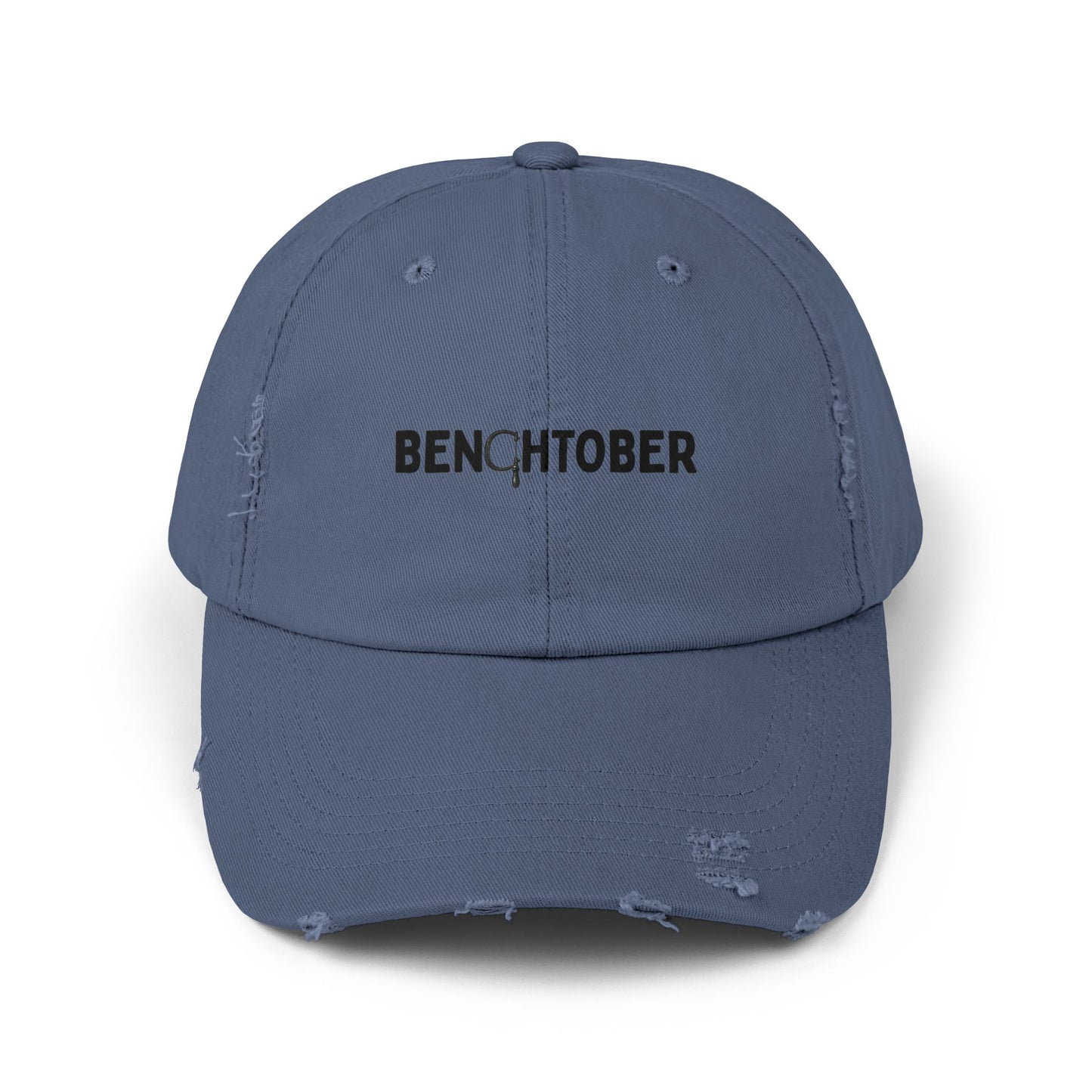 Benchtober Unisex Distressed Hat