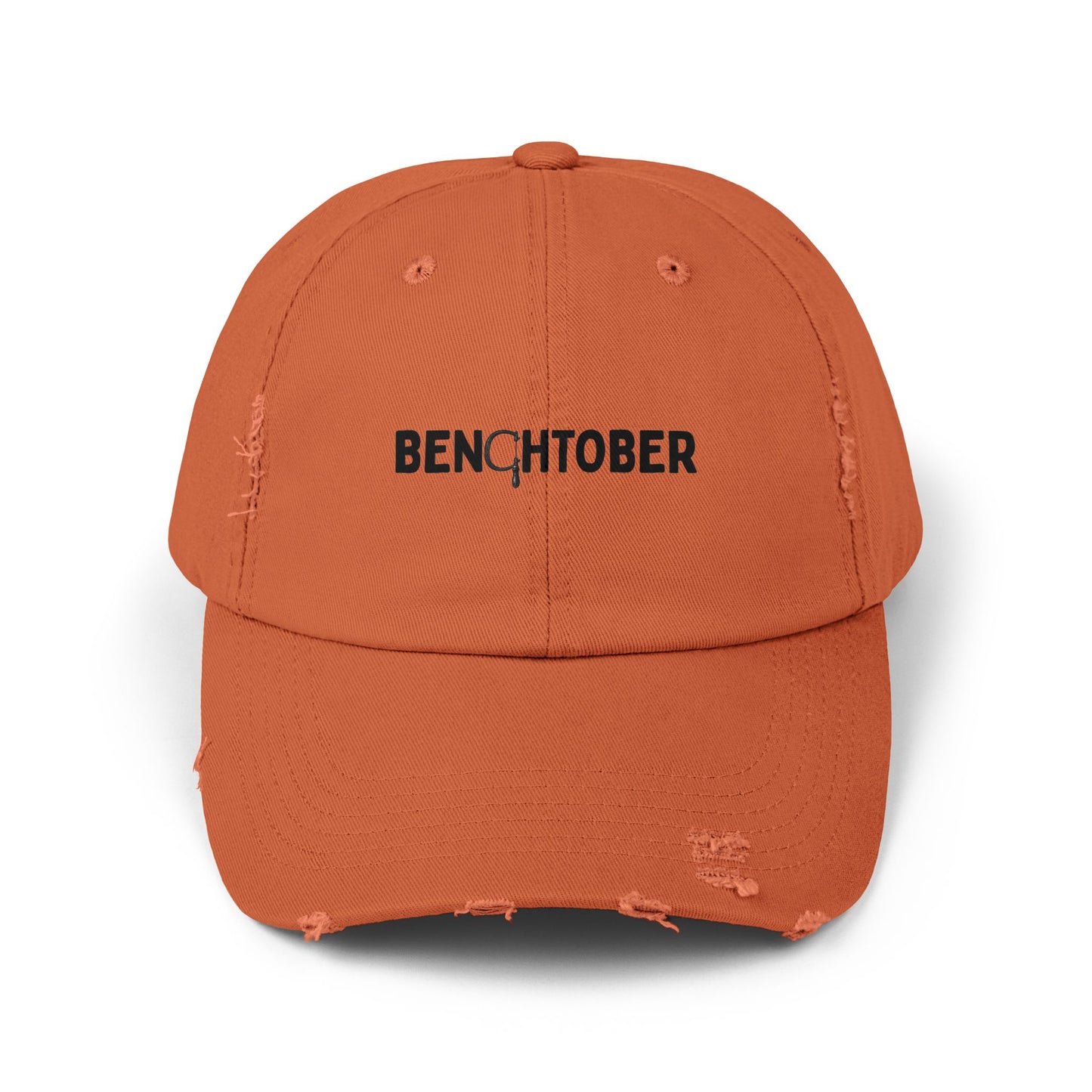 Benchtober Unisex Distressed Hat