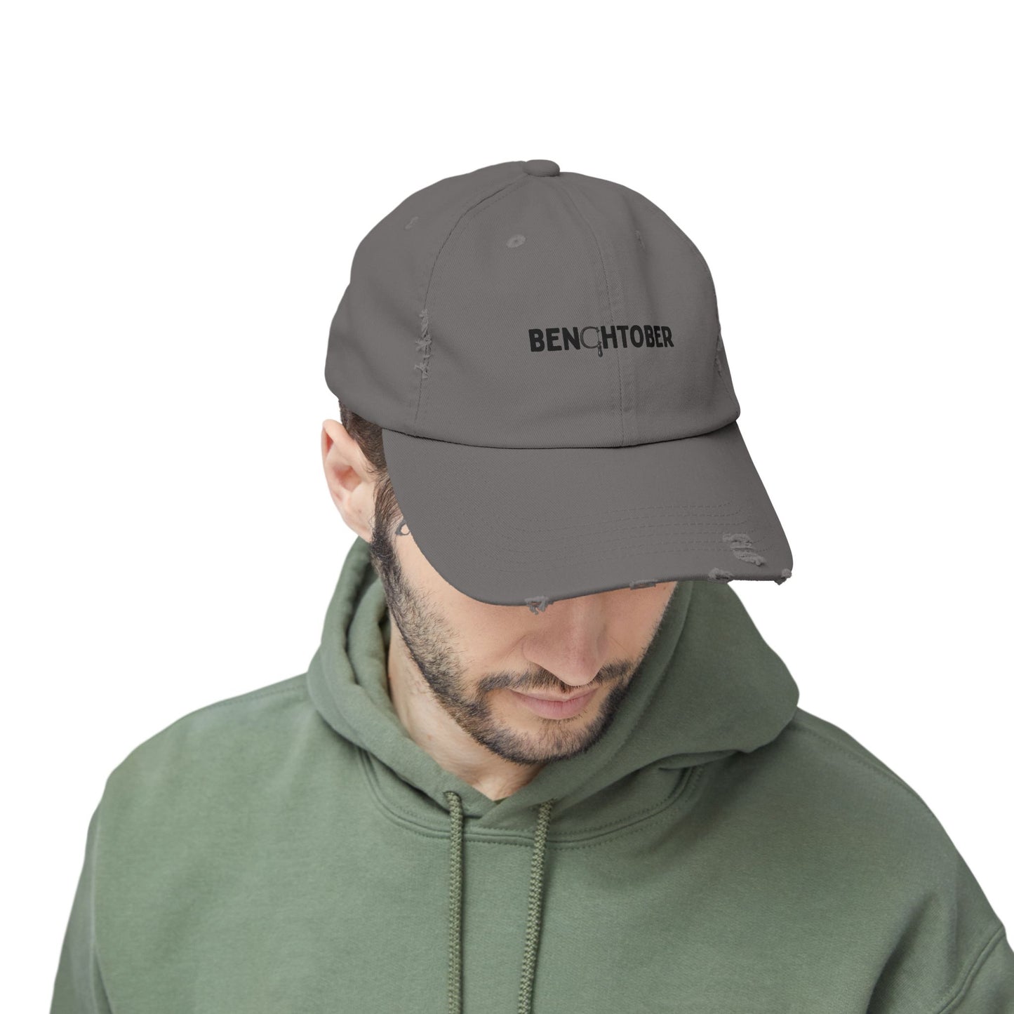 Benchtober Unisex Distressed Hat