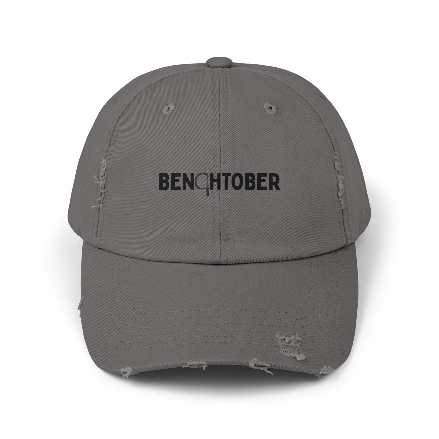 Benchtober Unisex Distressed Hat
