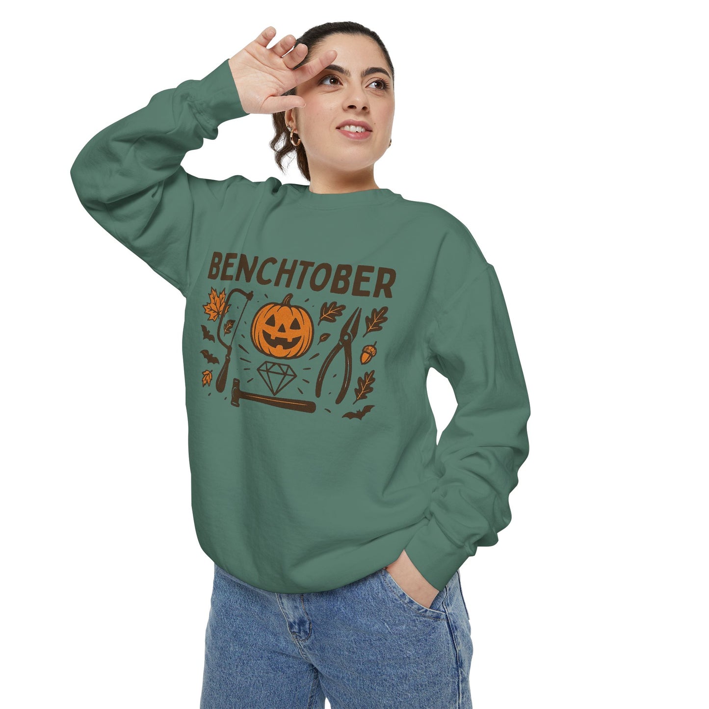 Benchtober Unisex Sweatshirt