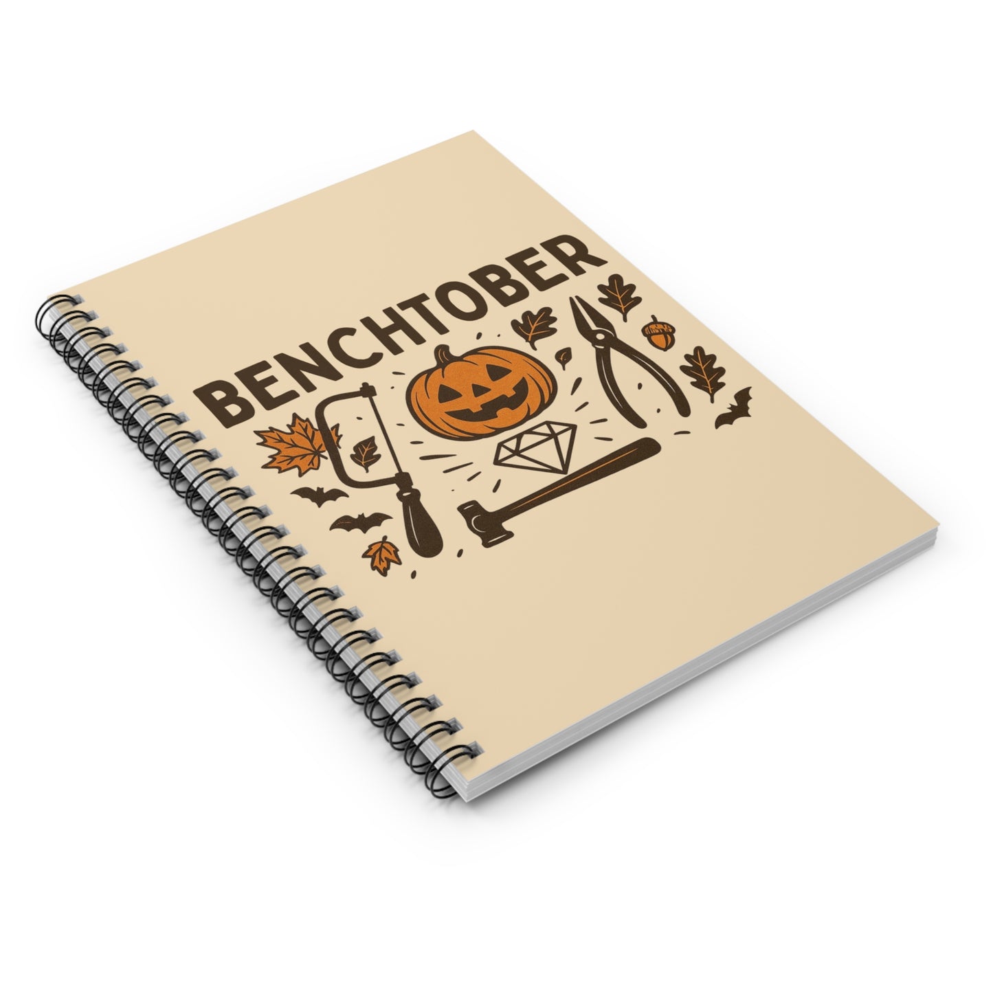 Benchtober Spiral Notebook