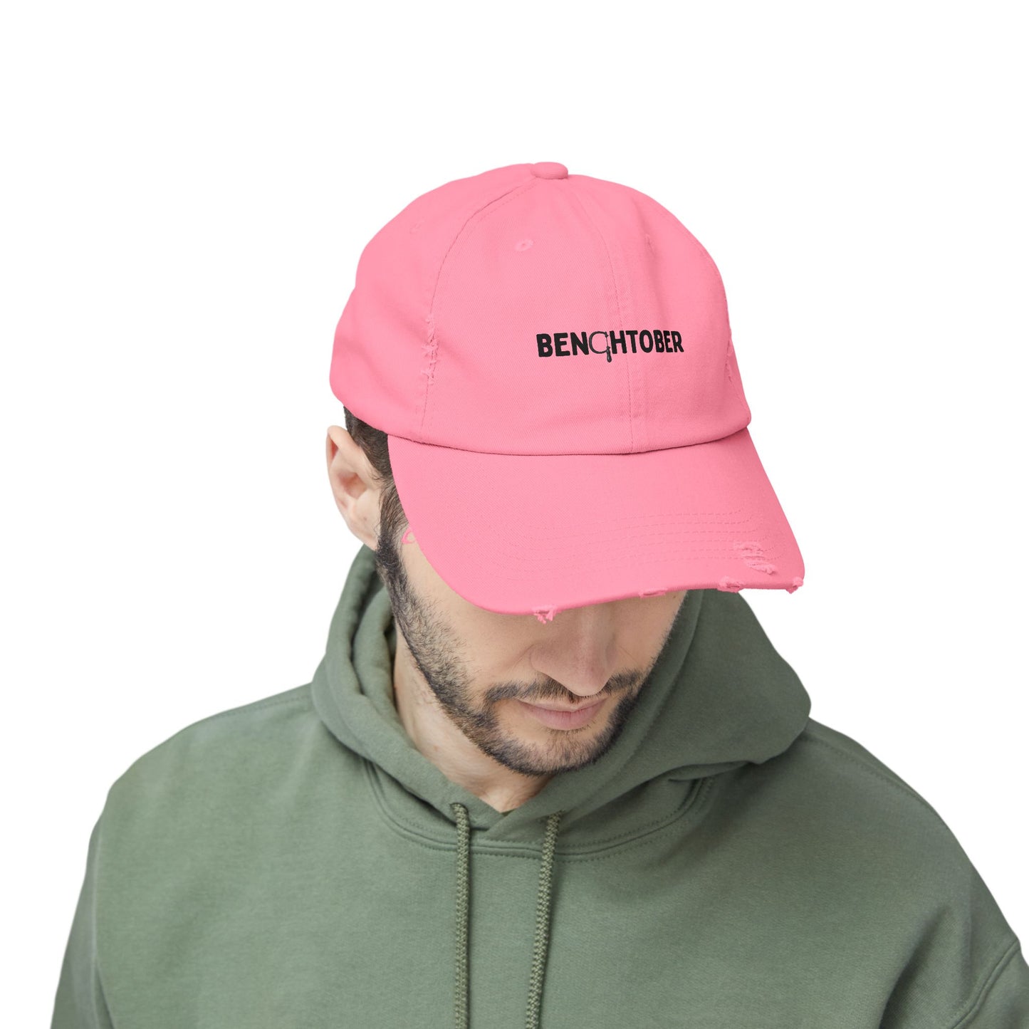 Benchtober Unisex Distressed Hat