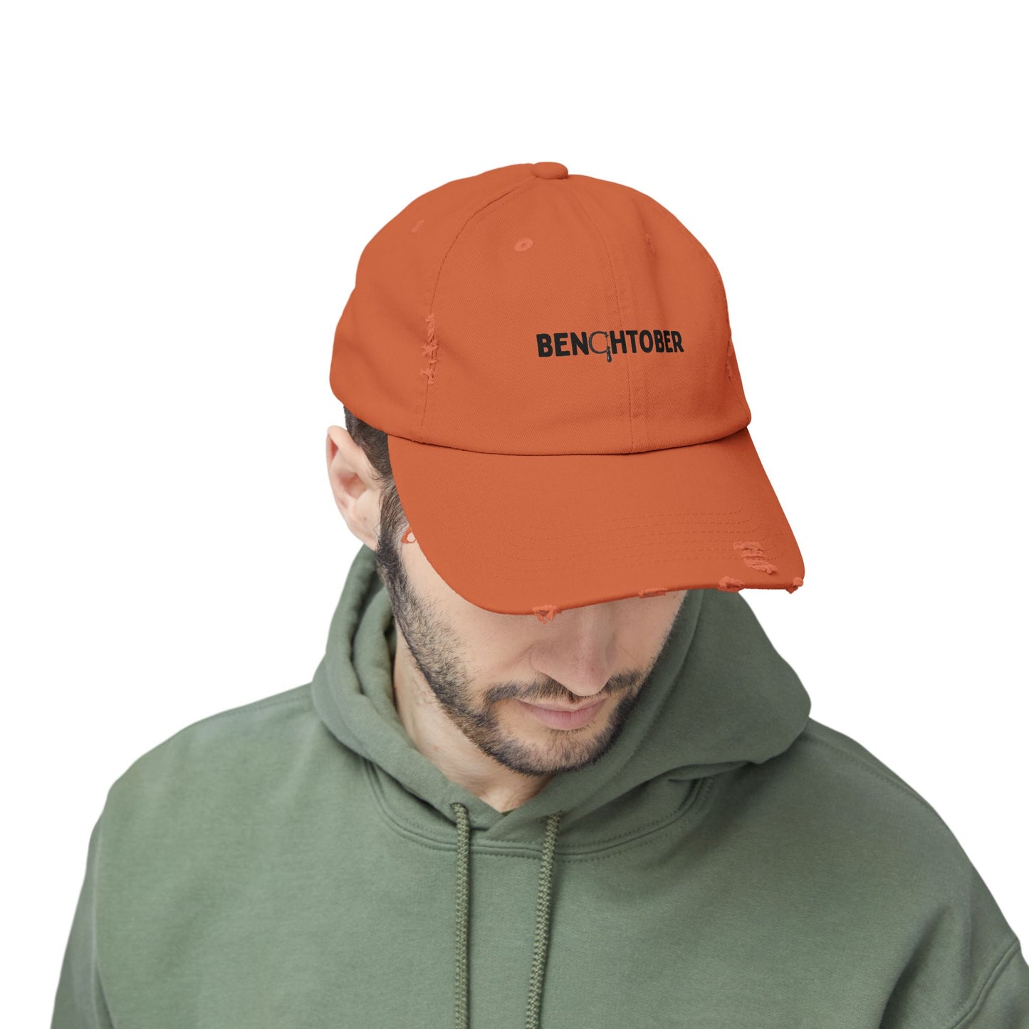 Benchtober Unisex Distressed Hat
