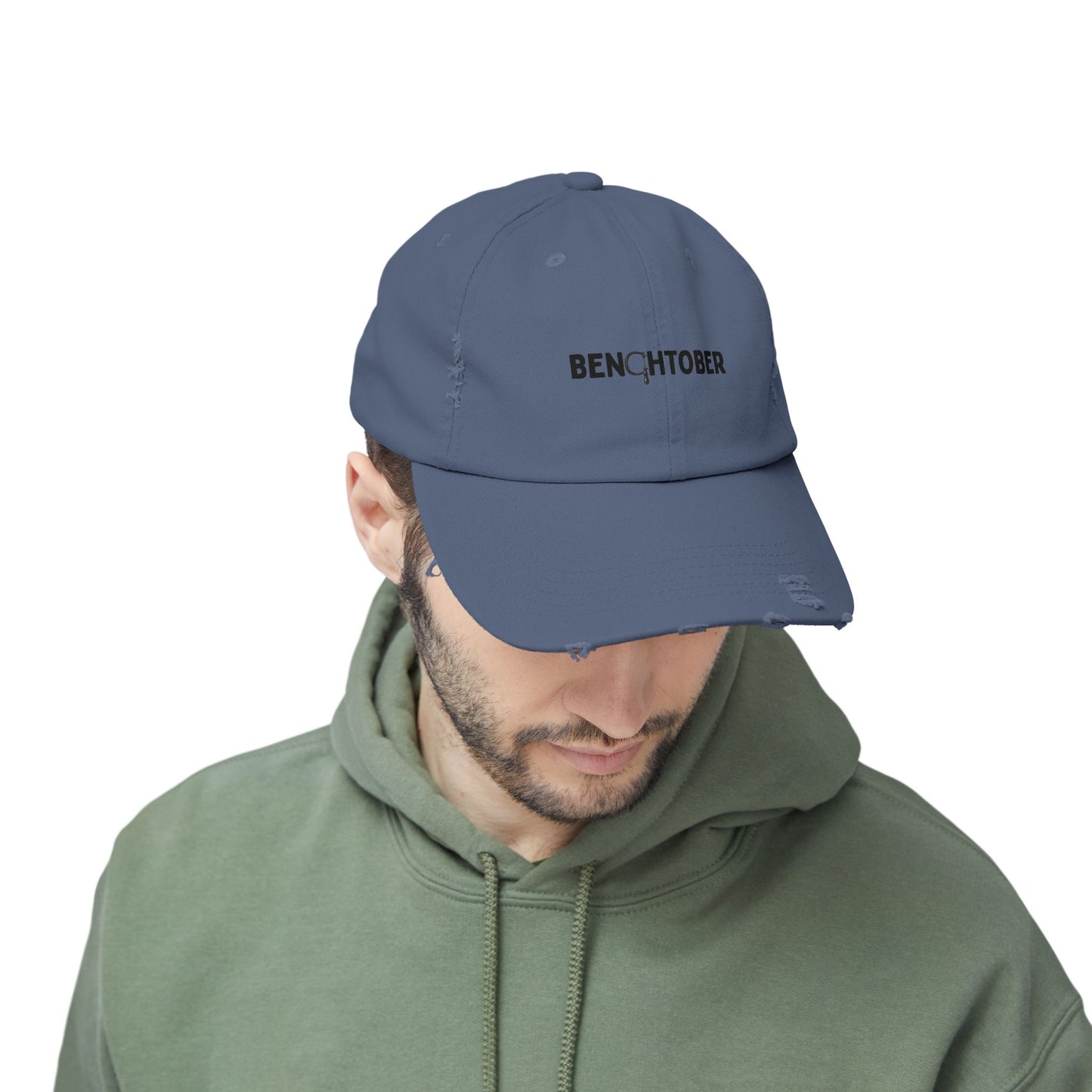 Benchtober Unisex Distressed Hat
