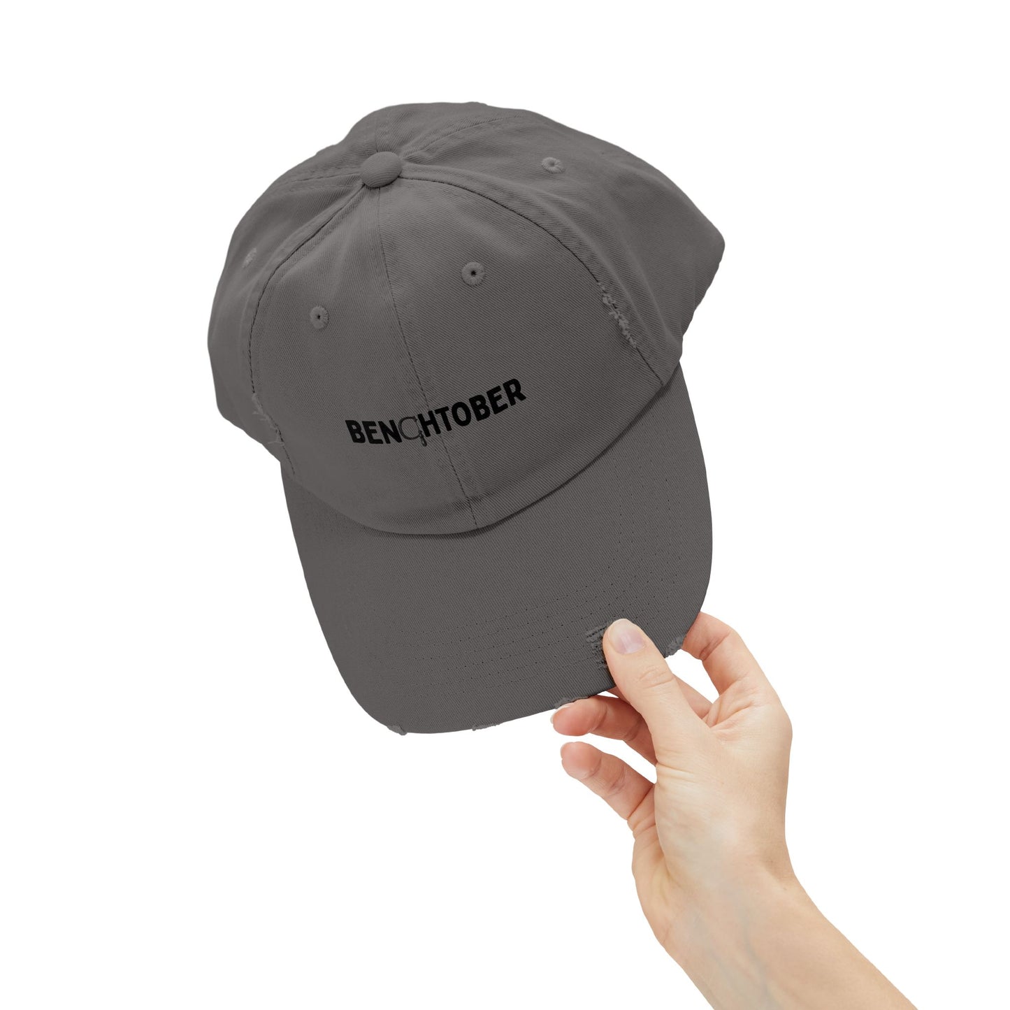 Benchtober Unisex Distressed Hat