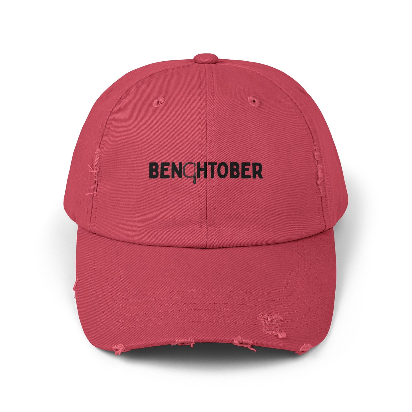Benchtober Unisex Distressed Hat