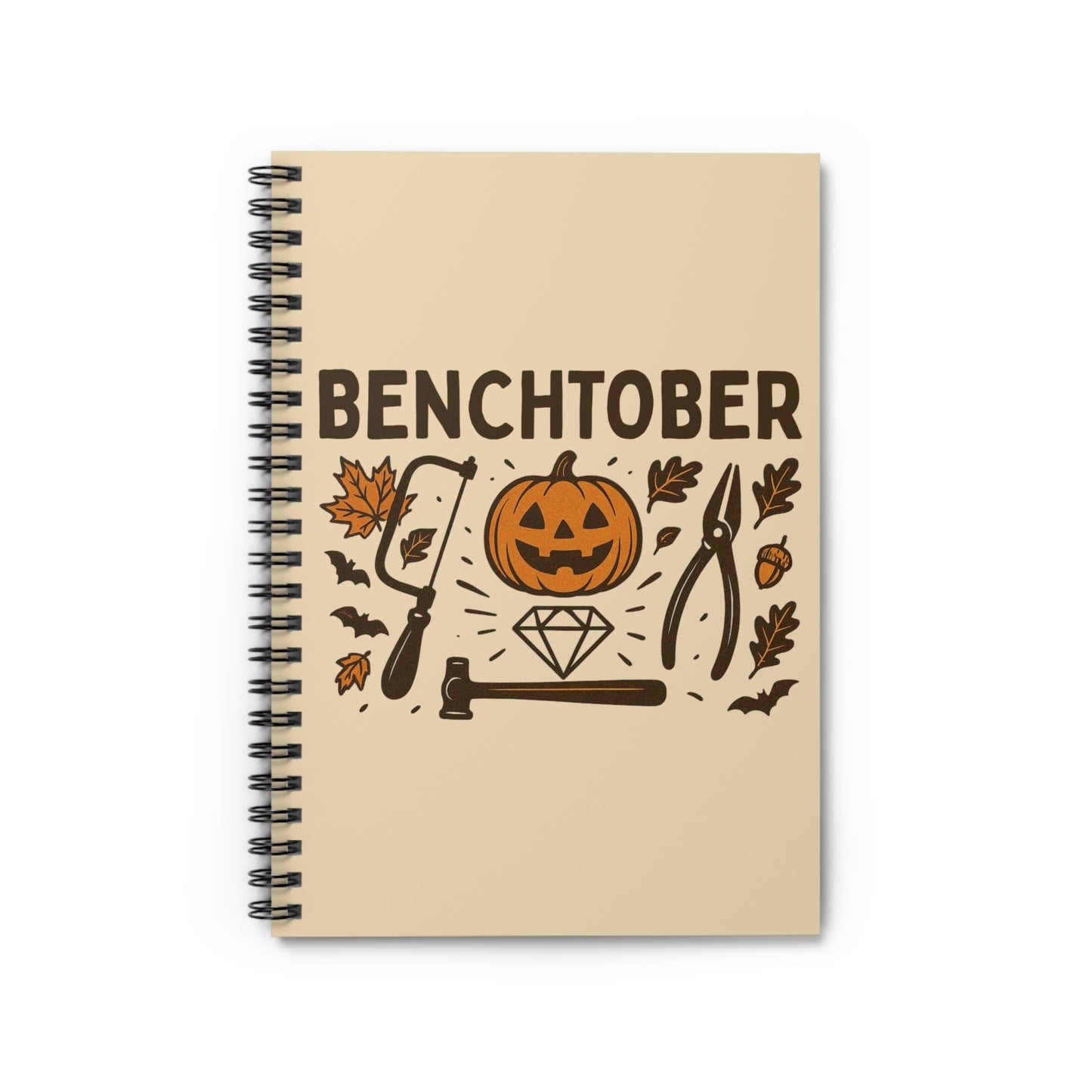 Benchtober Spiral Notebook
