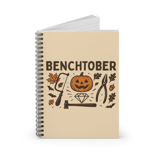 Benchtober Spiral Notebook
