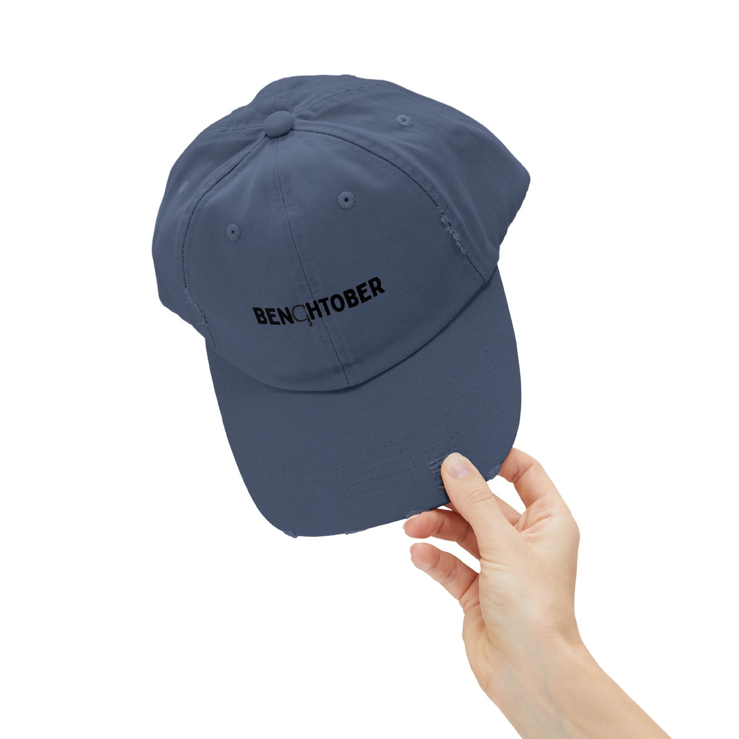 Benchtober Unisex Distressed Hat