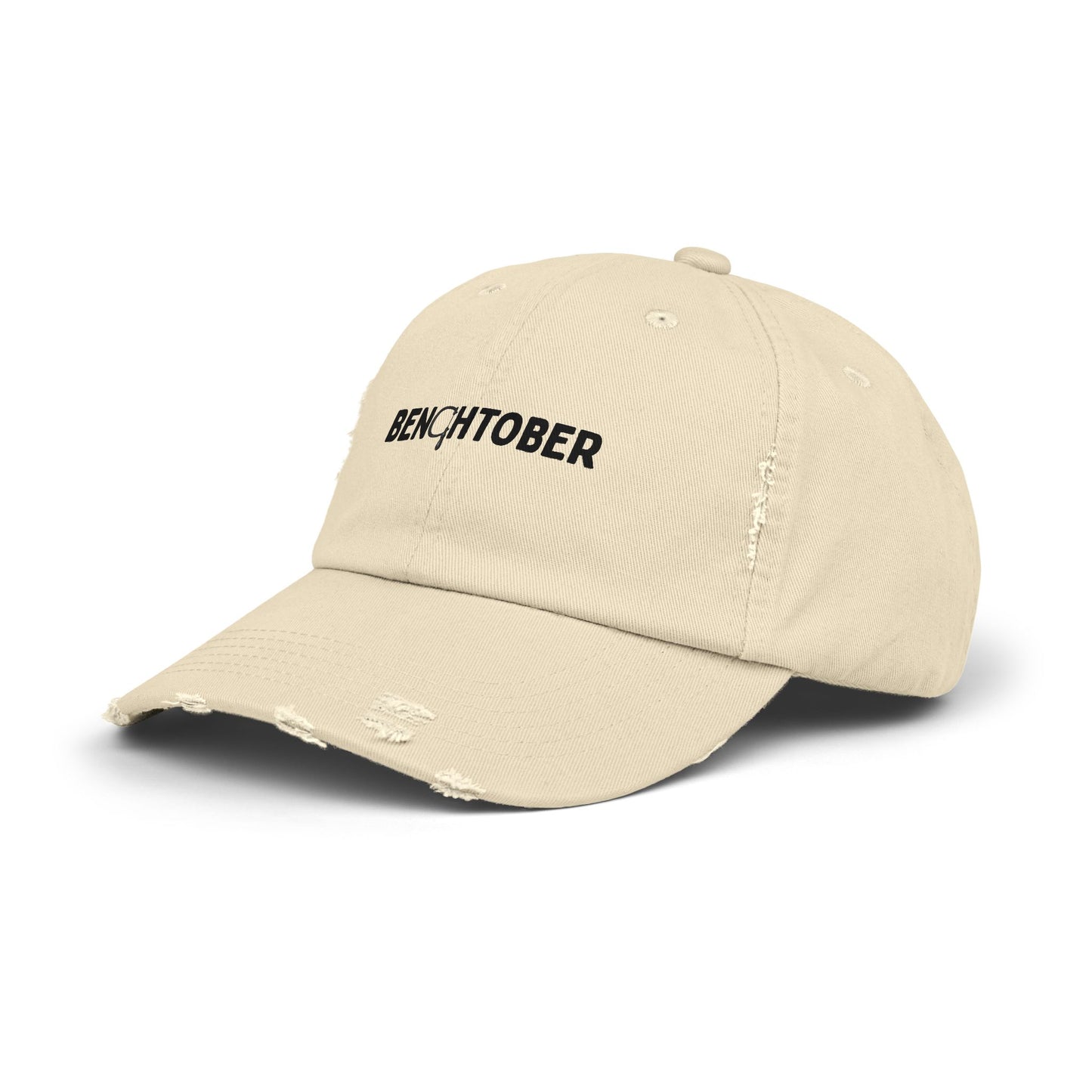 Benchtober Unisex Distressed Hat