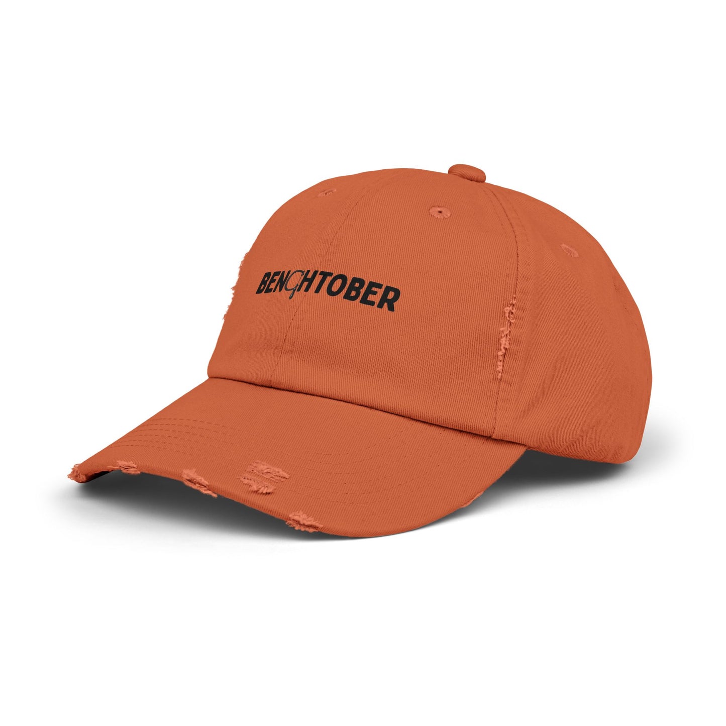 Benchtober Unisex Distressed Hat