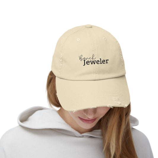 Bench Jeweler Unisex Distressed Hat