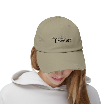 Bench Jeweler Unisex Distressed Hat