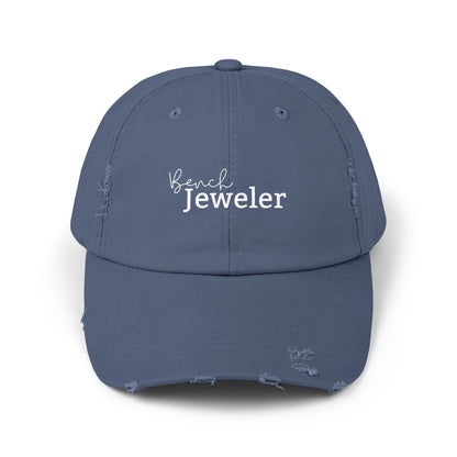 Bench Jeweler Unisex Distressed Hat