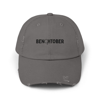 Benchtober Unisex Distressed Hat