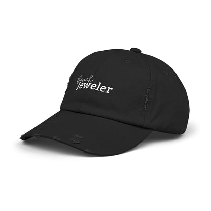 Bench Jeweler Unisex Distressed Hat