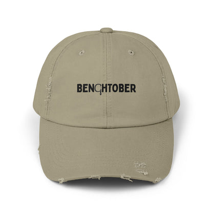Benchtober Unisex Distressed Hat