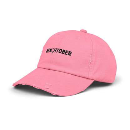 Benchtober Unisex Distressed Hat
