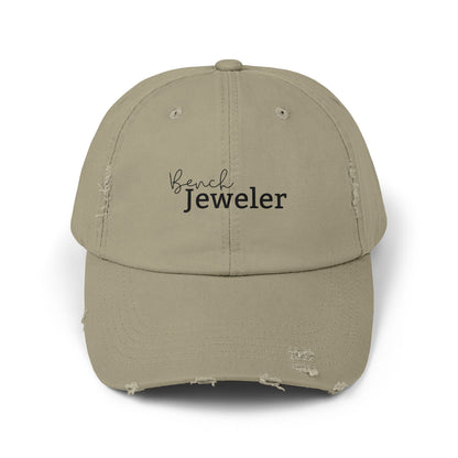 Bench Jeweler Unisex Distressed Hat