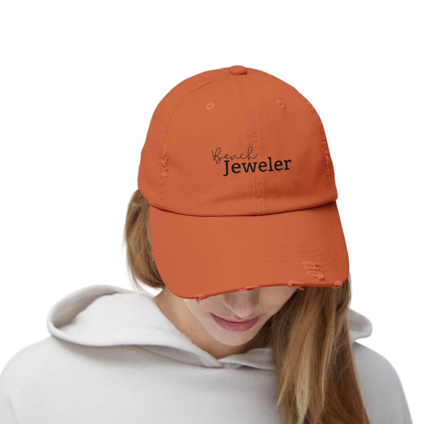 Bench Jeweler Unisex Distressed Hat