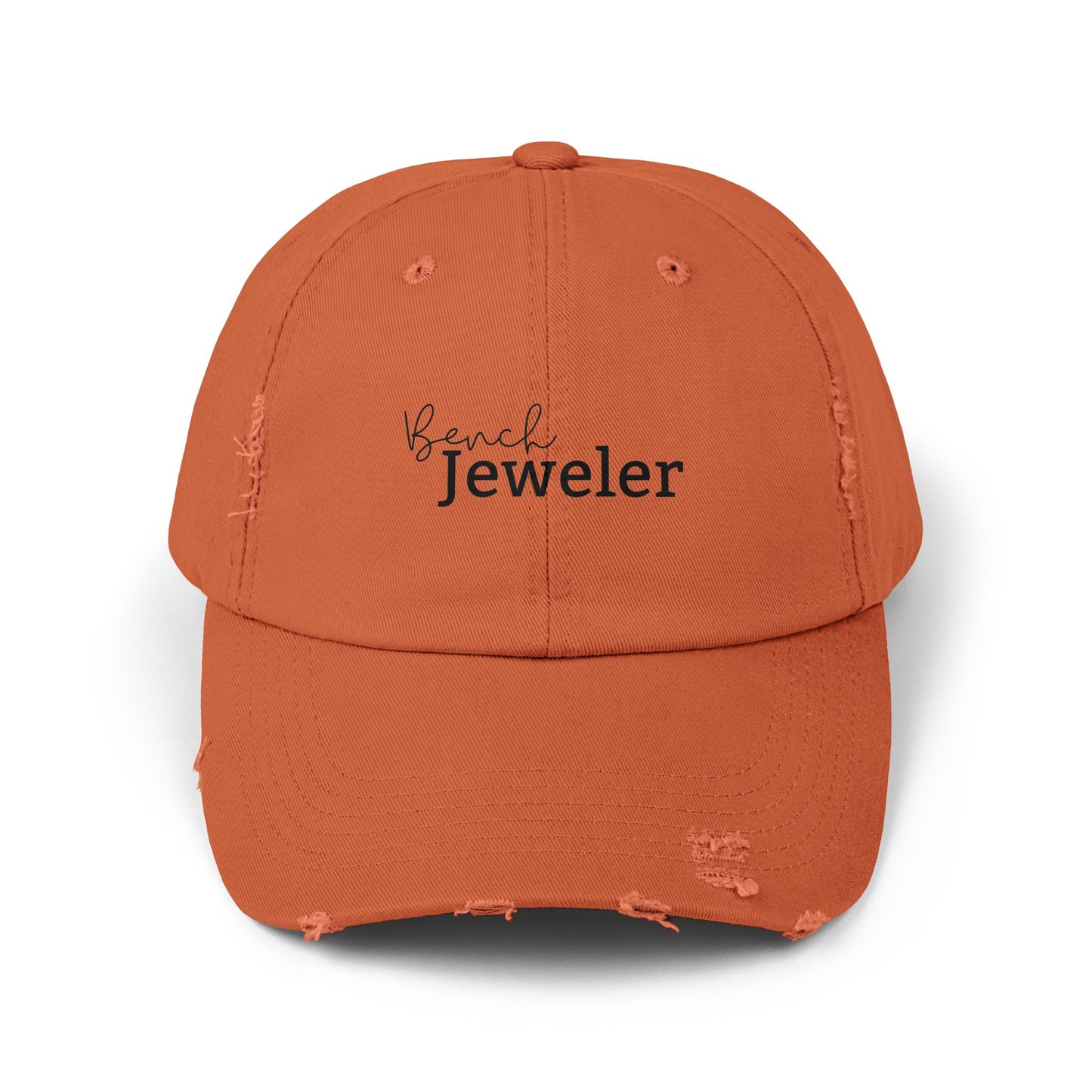 Bench Jeweler Unisex Distressed Hat