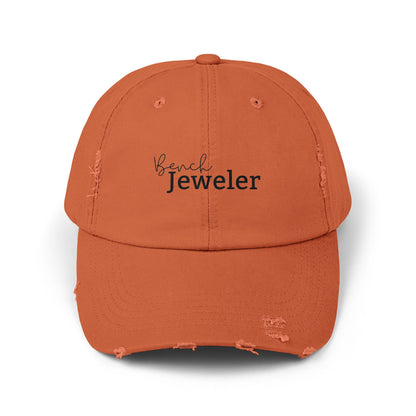 Bench Jeweler Unisex Distressed Hat