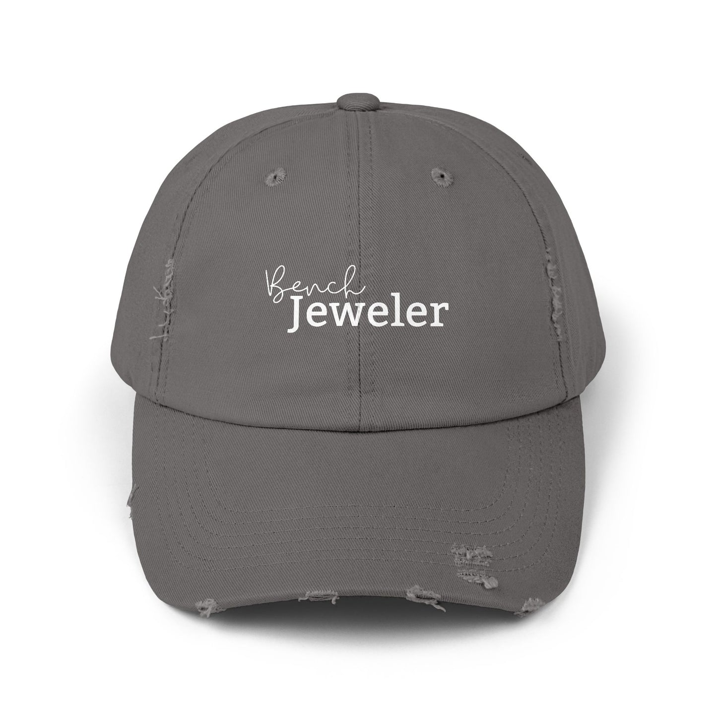 Bench Jeweler Unisex Distressed Hat