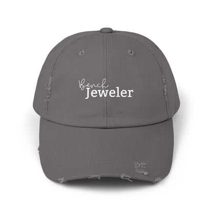 Bench Jeweler Unisex Distressed Hat