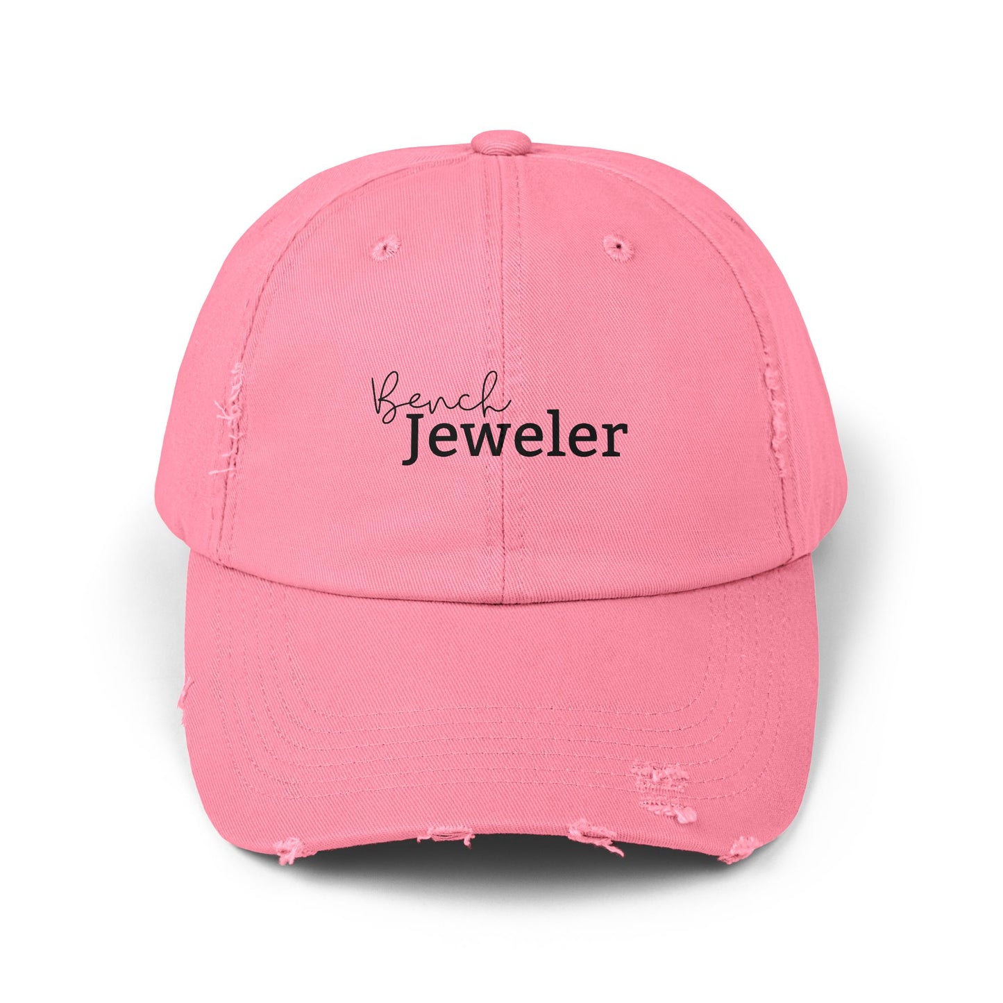 Bench Jeweler Unisex Distressed Hat