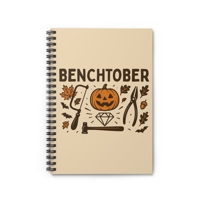 Benchtober Spiral Notebook