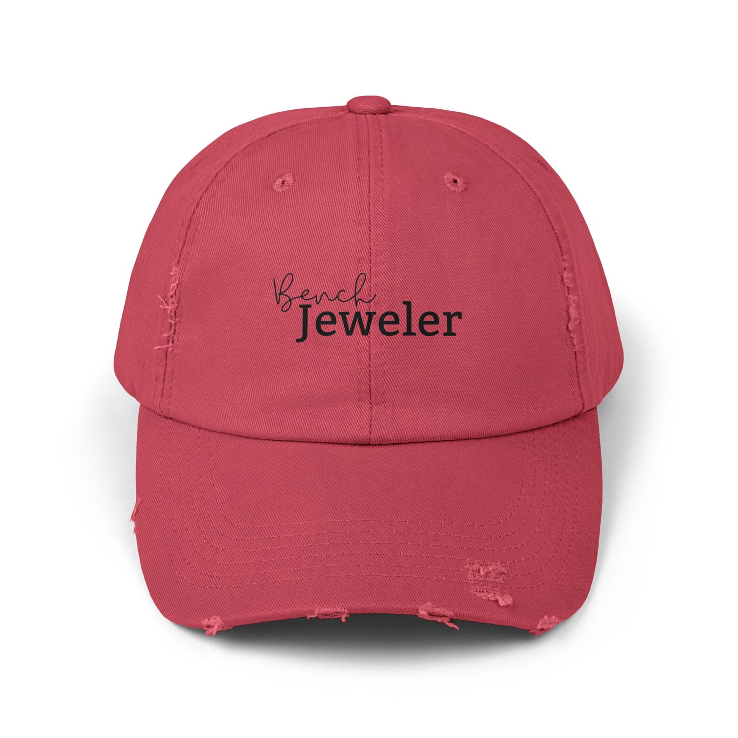 Bench Jeweler Unisex Distressed Hat