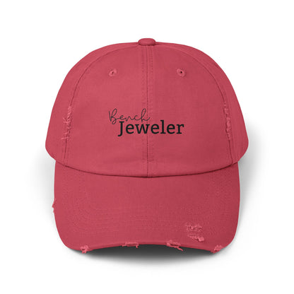 Bench Jeweler Unisex Distressed Hat