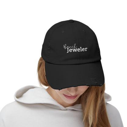 Bench Jeweler Unisex Distressed Hat
