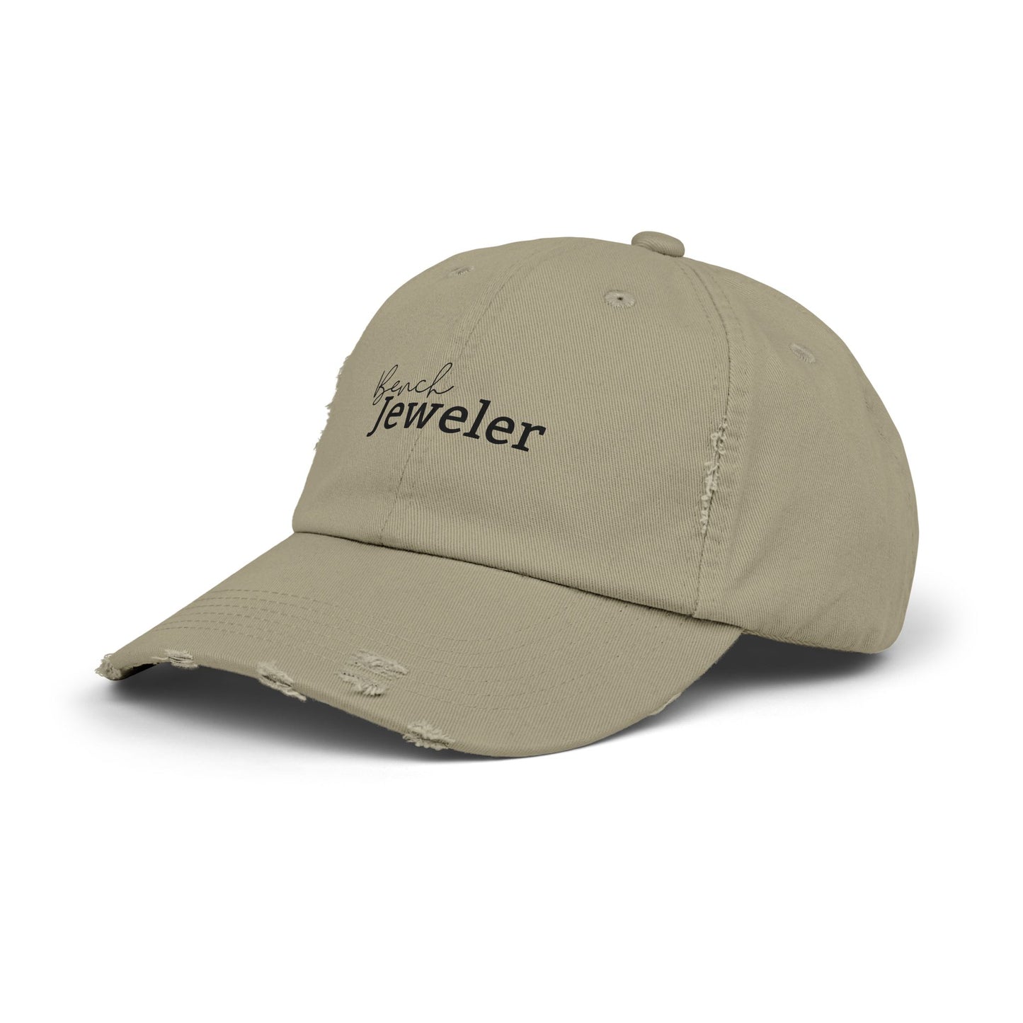 Bench Jeweler Unisex Distressed Hat